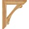 Ekena Millwork Legacy Slat Rough Sawn Bracket, Western Red Cedar, 6"W x 34"D x 40"H BKT06X34X40LEC06RWR - alternate 3